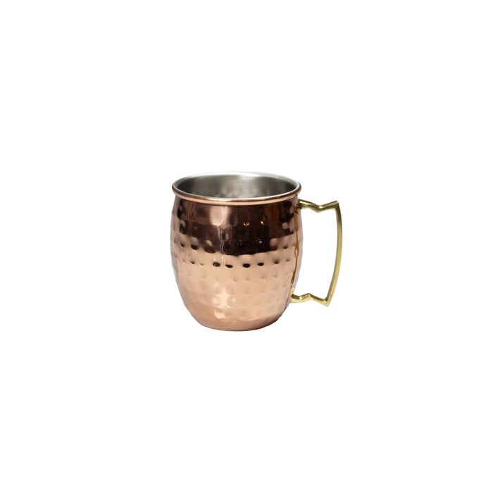 Stylepoint Koperen beker gehamerd 8,5cm 400ml