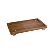 Tafel BBQ plank acacia rechthoekig 25 x 15 x 2 cm – per 12 stuks