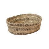 Broodmand ovaal juten 25 x 18 x 8 cm
