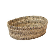 Broodmand ovaal juten 25 x 18 x 8 cm