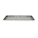 Rust Green rechthoekig bord 35 x 15 cm – per 6 stuks