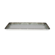 Rust Green rechthoekig bord 35 x 15 cm – per 6 stuks