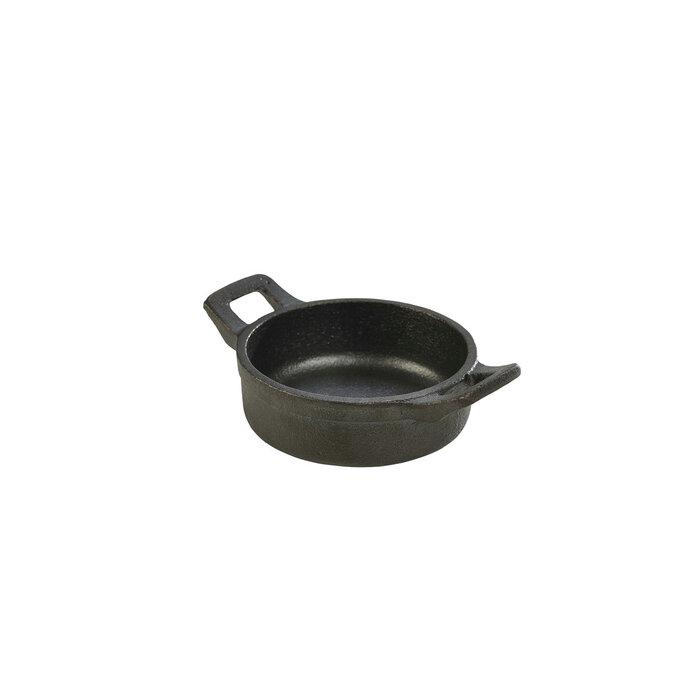 Stylepoint Op Bestelling: Gietijzer mini pan rond met handvat 220 ml