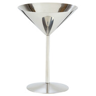 RVS martini glas hoge voet 220 ml