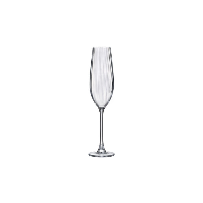 Stylepoint Columba optic champagneglas 260 ml – per 6 stuks