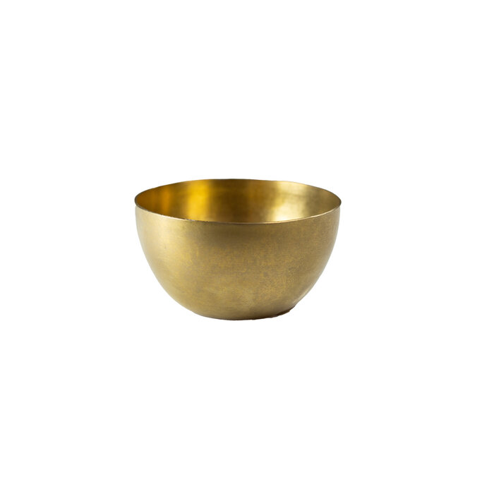 Stylepoint Kom RVS goud 6,75 x 3,5 cm – per 12 stuks