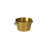 Presentatie emmertje vintage goud 8 x 8 x 4 cm – per 24 stuks