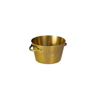 Presentatie emmertje vintage goud 8 x 8 x 4 cm – per 24 stuks