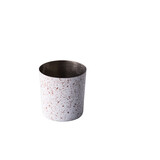 Presentatie bakje vintage speckle 8,5 x 8,5cm 400ml – per 12 stuks