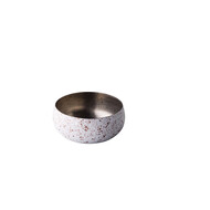 RVS kom vintage speckle 10 x 5 cm 350ml – per 12 stuks