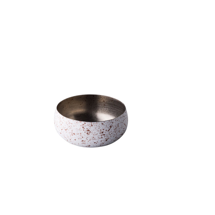 Stylepoint RVS kom vintage speckle 10 x 5 cm 350ml – per 12 stuks