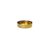 Elements RVS bakje goud recht Ø7,5 cm 80ml – per 12 stuks