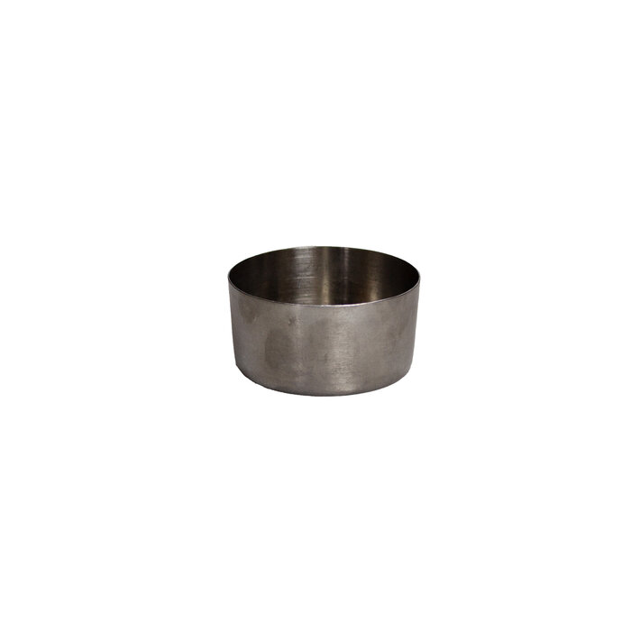 Stylepoint Elements RVS bakje recht Ø7,8 cm 160ml – per 12 stuks