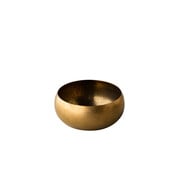 RVS vintage kom goud 11 x 5,5 cm 400ml