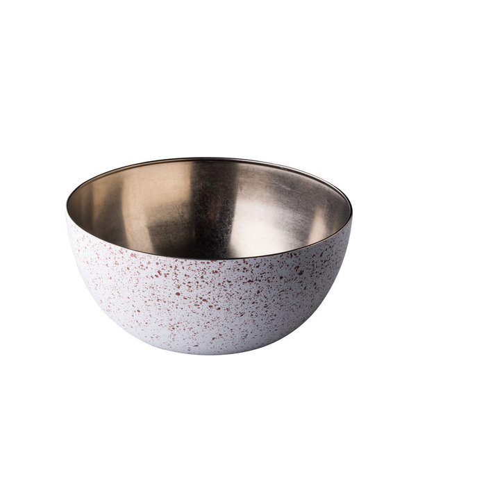 Stylepoint RVS kom vintage speckle 30 cm 8000 nl – per 3 stuks