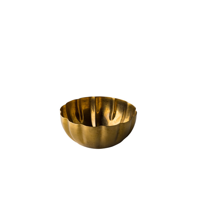 Stylepoint Flower kom vintage gold 10 cm – per 6 stuks