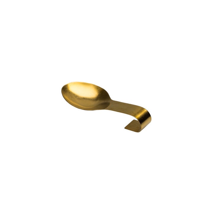Stylepoint RVS Buffetlepel houder vintage goud 24 cm – per 3 stuks