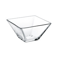 Glazen kom vierkant 10,5 cm 270ml – per 6 stuks