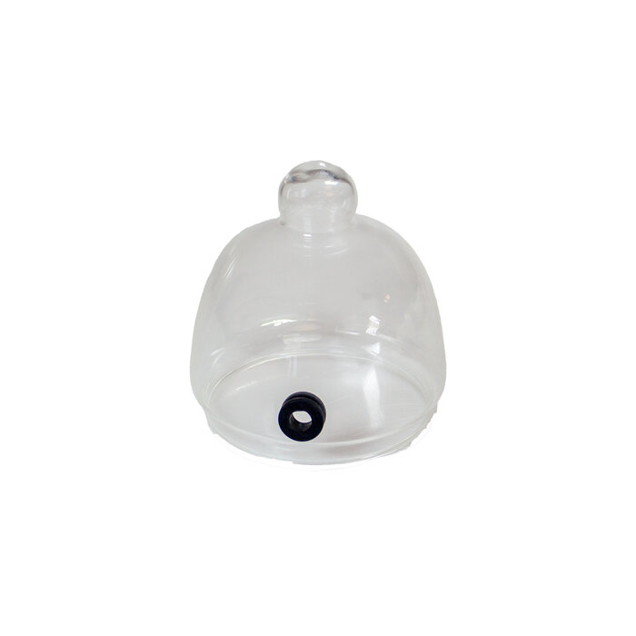 Stylepoint Glazen stolp met ventiel 11,5 x 12 cm