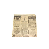Vetvrij papier zak Newspaper Brown 18 x 17 cm 500-pak