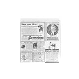 Vetvrij papier zak Newspaper white 18 x 17 cm 500-pak