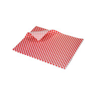 Vetvrij papier wit/rood blok 25 x 20 cm 500-pak