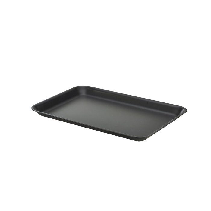 Stylepoint Op Bestelling: Gegalvaniseerd stalen dienblad mat zwart 31,5 x 21,5 cm