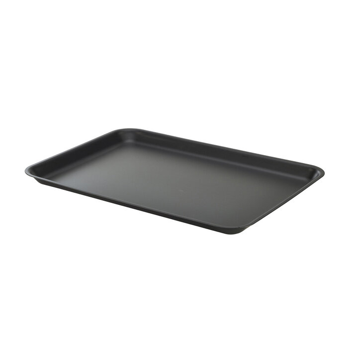 Stylepoint UITLOPEND: Gegalv. stalen dienblad matzwart 37 x 26,5 cm