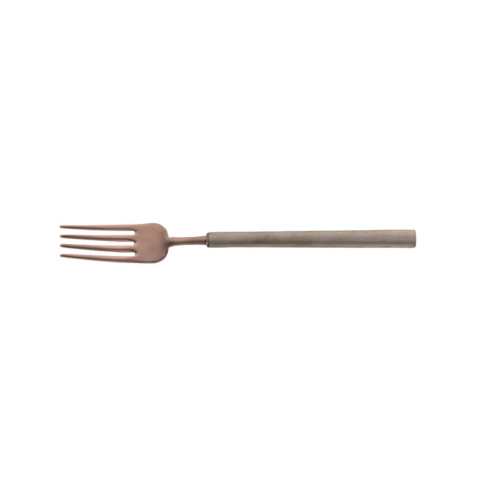 Stylepoint Op Bestelling: Tafelvork 18/10 mat choco/antraciet 20,4 cm – per 6 stuks