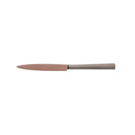 Dessertmes 18/10 mat choco/antraciet 20,5 cm – per 6 stuks