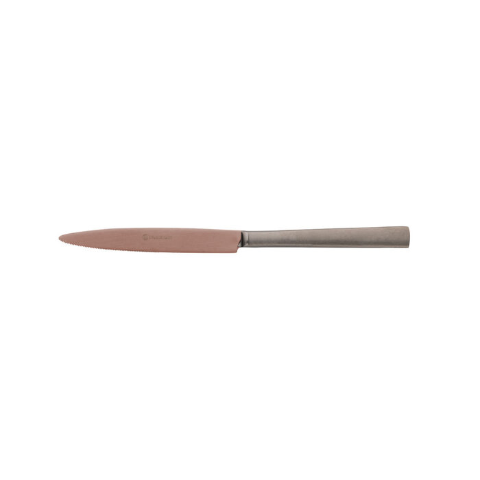 Stylepoint Op Bestelling: Dessertmes 18/10 mat choco/antraciet 20,5 cm – per 6 stuks