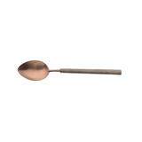 Dessertlepel 18/10 mat choco/antraciet 17,4 cm – per 6 stuks