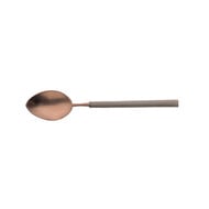 Theelepel 18/10 mat choco/antraciet 13,8 cm – per 6 stuks