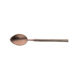 Koffielepel 18/10 mat choco/antraciet 10,3 cm – per 6 stuks