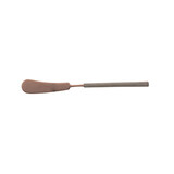 Botermes 18/10 mat choco/antraciet 15,6 cm – per 6 stuks