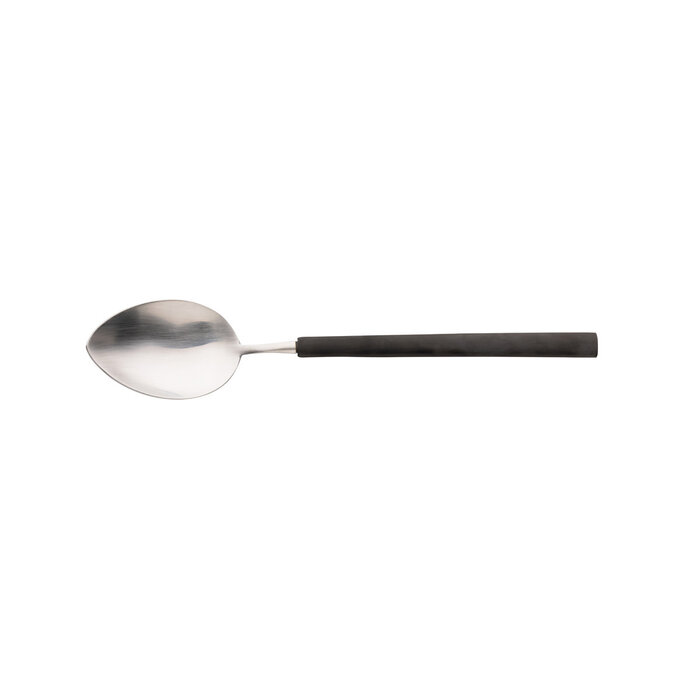Stylepoint Op Bestelling: Dessertlepel 18/10 vintage/mat zwart 17,4 cm – per 6 stuks