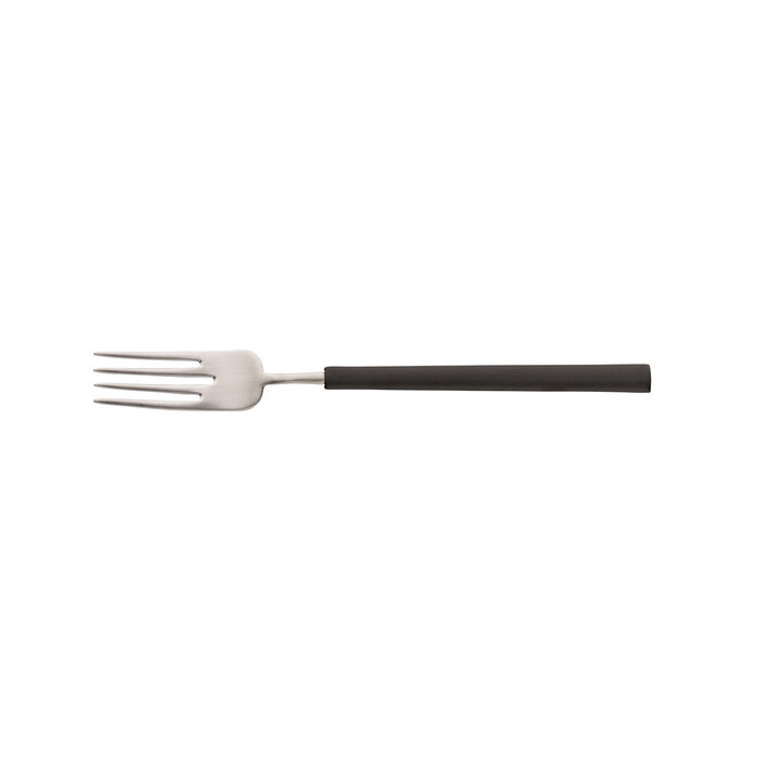 Stylepoint Op Bestelling: Visvork 18/10 vintage/mat zwart 20,4 cm – per 6 stuks