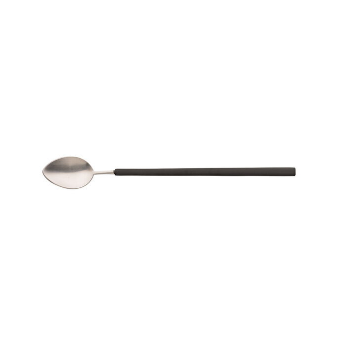 Stylepoint Op Bestelling: Sorbetlepel 18/10 vintage/mat zwart 21,0 cm – per 6 stuks