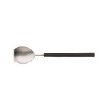 Ijs/dessertlepel 18/10 vintage/mat zwart 12,8 cm – per 6 stuks