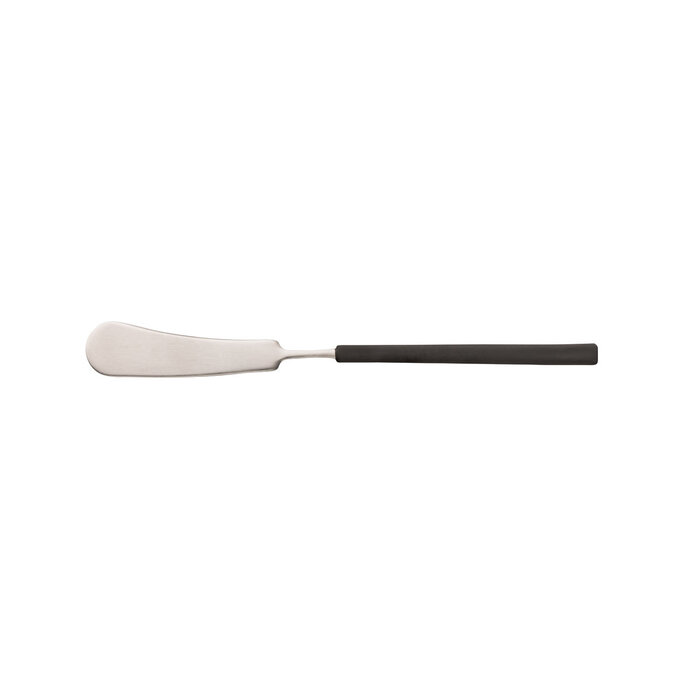 Stylepoint Op Bestelling: Botermes 18/10 vintage/mat zwart 15,6 cm – per 6 stuks