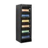 TEFCOLD Zwarte flessenkoeler CEV425 BLACK