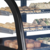 TEFCOLD Koelvitrine - countertop LCT750C/BLACK