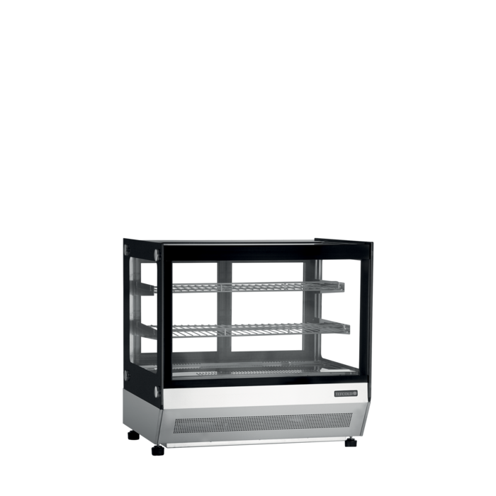 TEFCOLD Koelvitrine - countertop LCT750F/BLACK