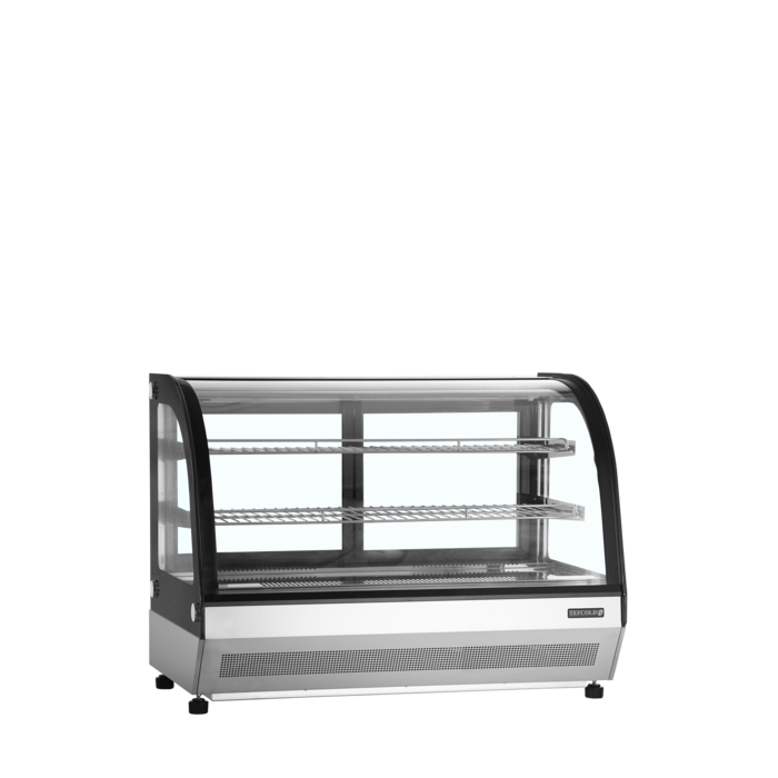 TEFCOLD Koelvitrine - countertop LCT900C/BLACK