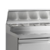 TEFCOLD Toonbank voor sandwichpreparatie GN1/1 SS920