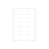 Volledig oplosbare stickers A4 vel 100/doos
