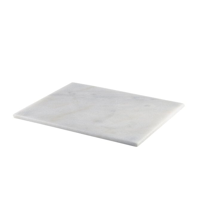 Stylepoint Op Bestelling: Wit marmeren plateau rechthoekig 32 x 26 cm