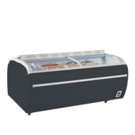 Antraciet supermarktvriezer TWIN 220A-F
