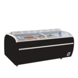 Zwarte supermarktvriezer TWIN 220B-F
