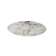 Plateau marmer wit rond 33cm – per 3 stuks
